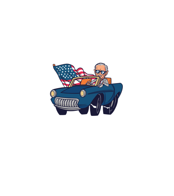 'Ridin'' with Biden - SUA 2020 alegeri' model albastru deschis pe tricou