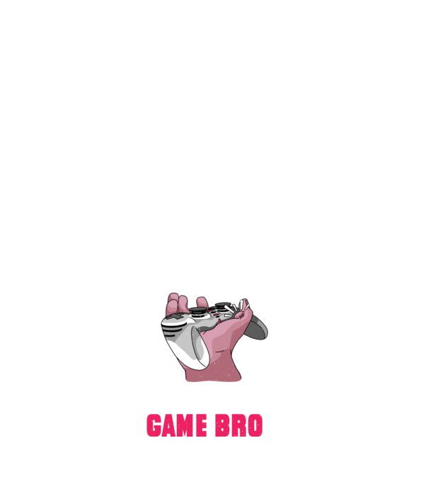 Do You Even Game Bro? model albastru închis pe tricou