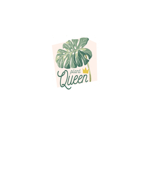 Plant Queen model gri pe tricou