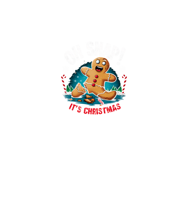 Oh snap! It's christmas Negru model negru pe tricou