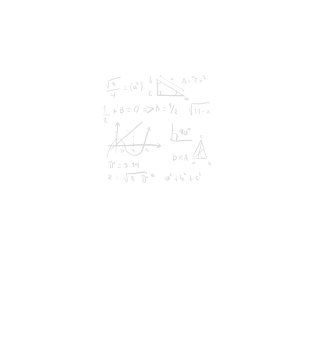 Formule matematice model negru pe tricou