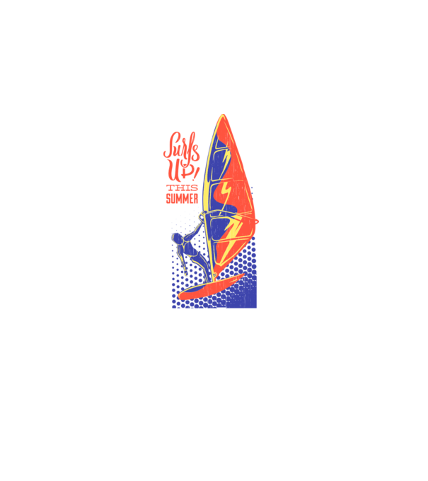 Surfs up this summer model gri pe tricou