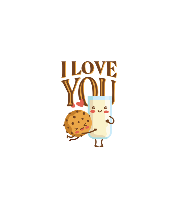 'I Love You tricou drăguț cuplu pentru Valentine''s Day' model alb pe tricou