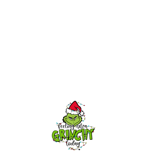 Feeling extra Grinchy today model roz deschis pe tricou