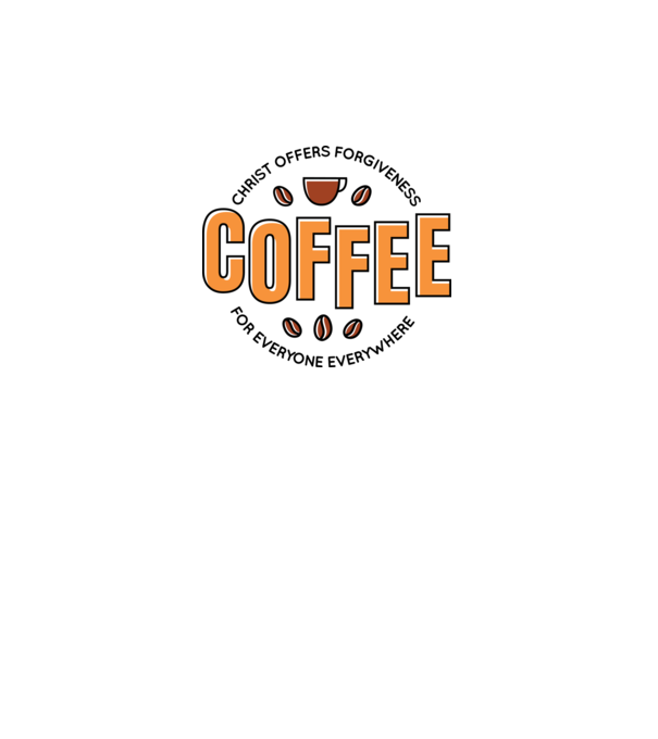 Cafea Iertare model gri pe tricou