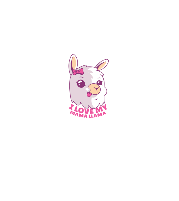 I Love My Papa Llama tricou drăguț cu lamă pentru bunica model negru pe tricou