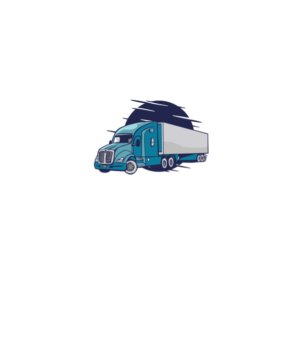 Tricou Șofer de camion model alb pe tricou