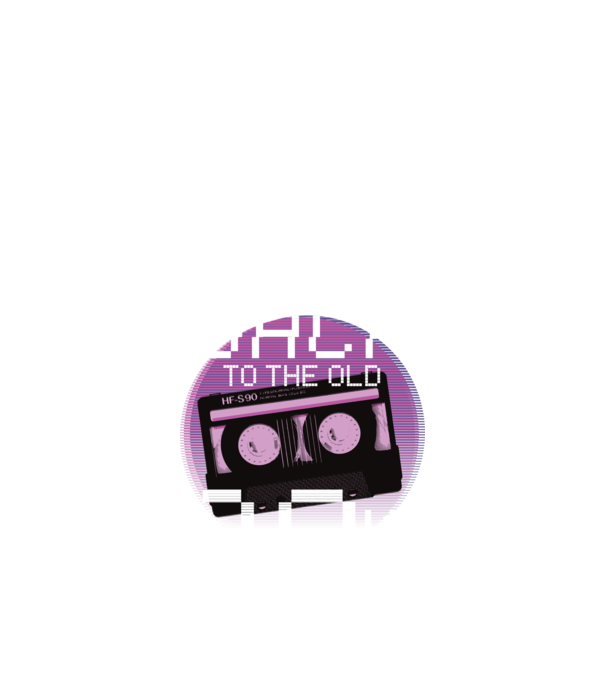 'Back to the 90s Înapoi în anii ''90' model negru pe tricou