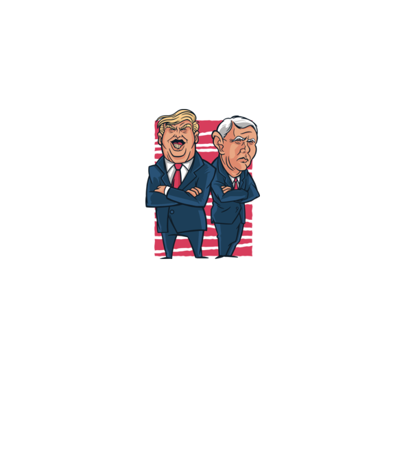 Trump Pence USA model nisipiu pe tricou