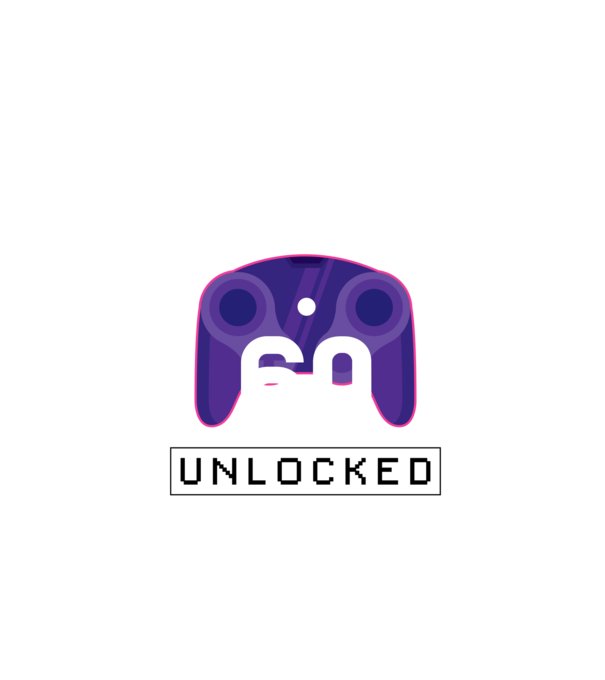 Level 60 Unlocked Gamer Birthday model negru pe tricou