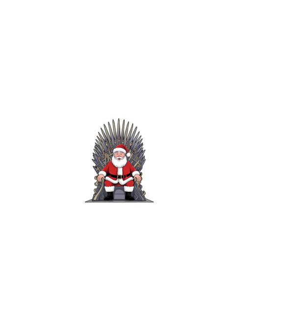 Christmas is Coming Negru model negru pe tricou