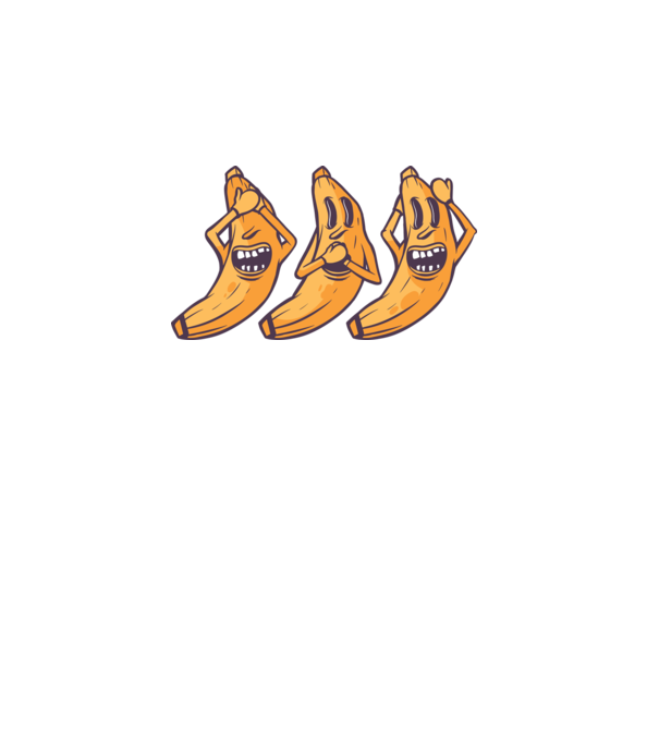 Banane amuzante - Nu vede, nu vorbește, nu aude model turcoaz pe tricou