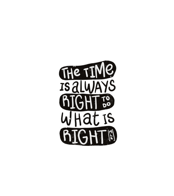 The time is always right model gri pe tricou