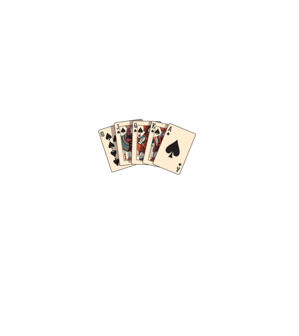 Poker All in model negru pe tricou