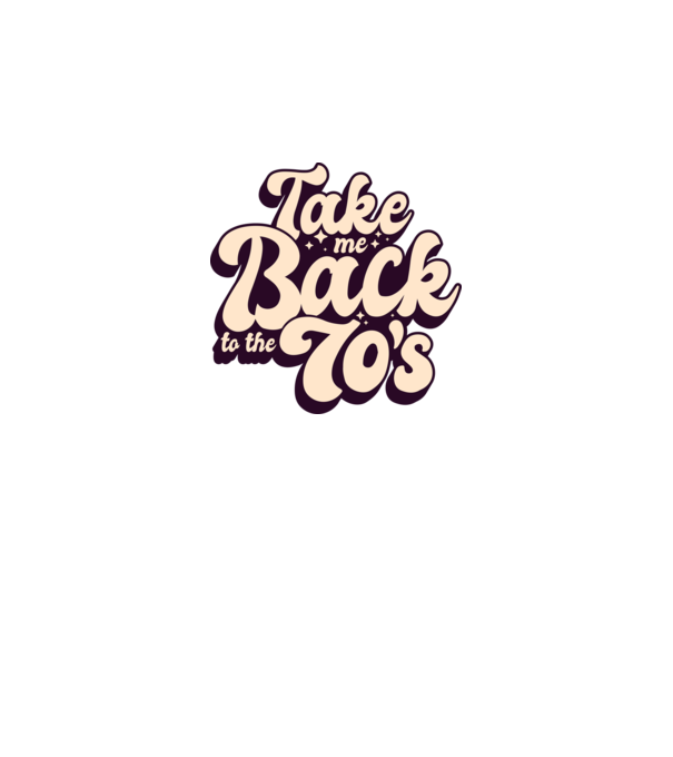 'Retro - Take me back to the 70''s' model gri pe tricou