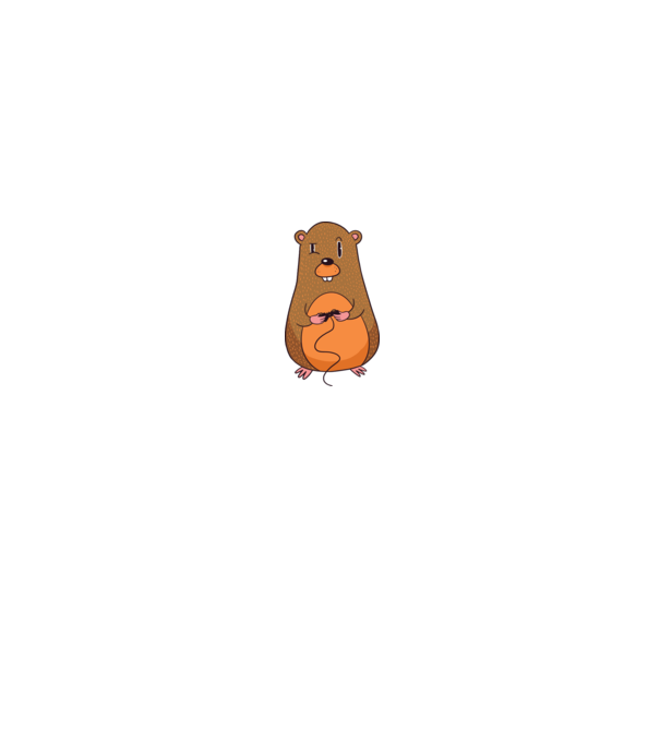Hamster Gamer model alb/roșu pe tricou