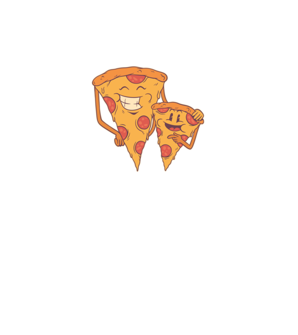 Familie Pizza model turcoaz pe tricou
