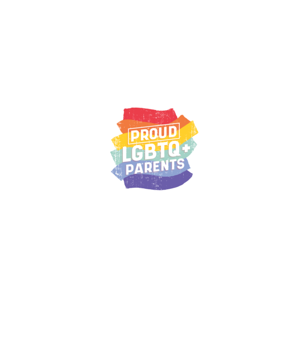 Părinți mândri LGBTQ model negru pe tricou