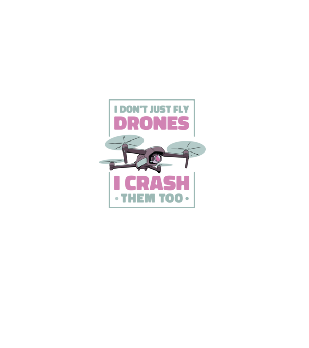 Tricou drone model alb pe tricou