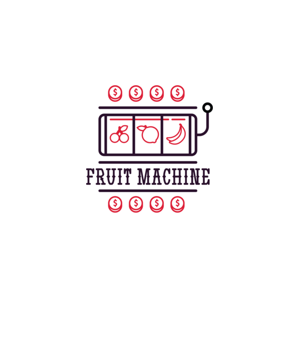 Fruit Machine Slot Machine model alb pe tricou
