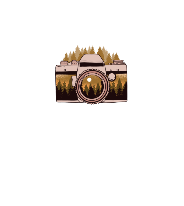 Natură Fotograf tricou fotograf model alb pe tricou