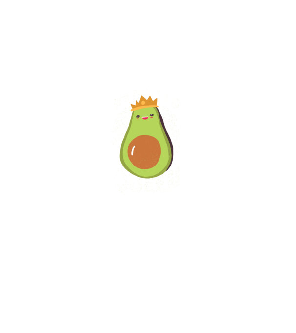 Avocado Queen Regina Avocado model verde pe tricou