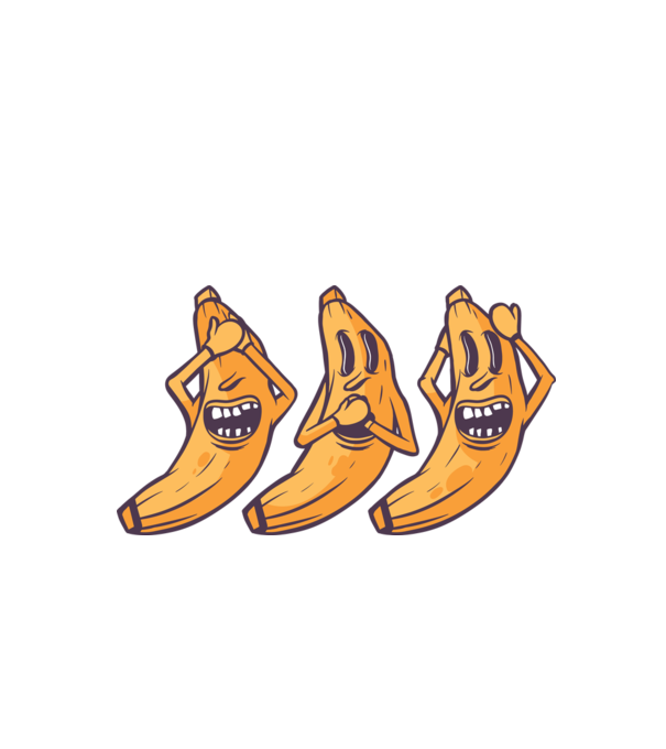 Banane amuzante - Nu vede, nu vorbește, nu aude model turcoaz pe tricou