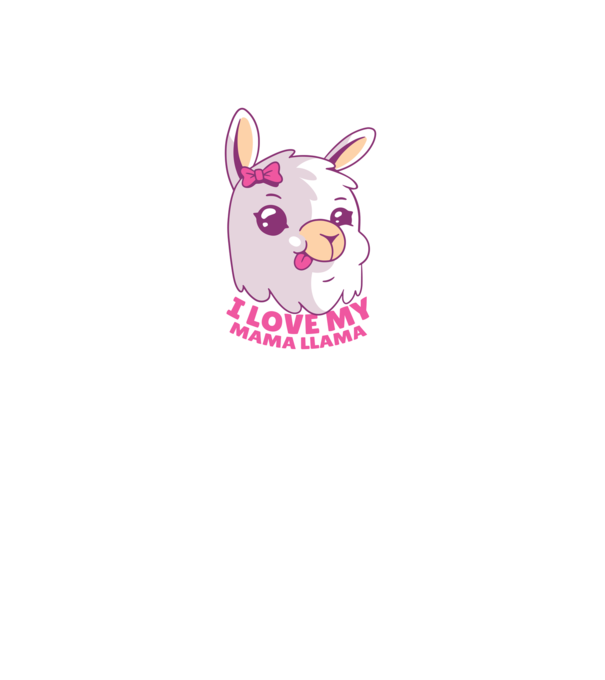 I Love My Papa Llama tricou drăguț cu lamă pentru bunica model albastru închis pe tricou