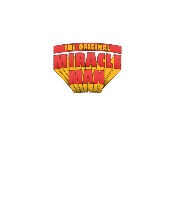 The Original Miracle Man model negru pe tricou
