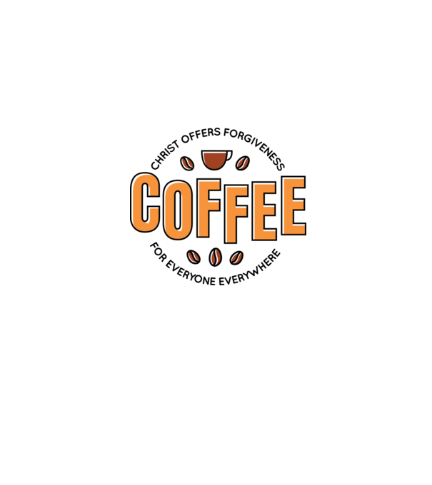 Cafea Iertare model gri pe tricou