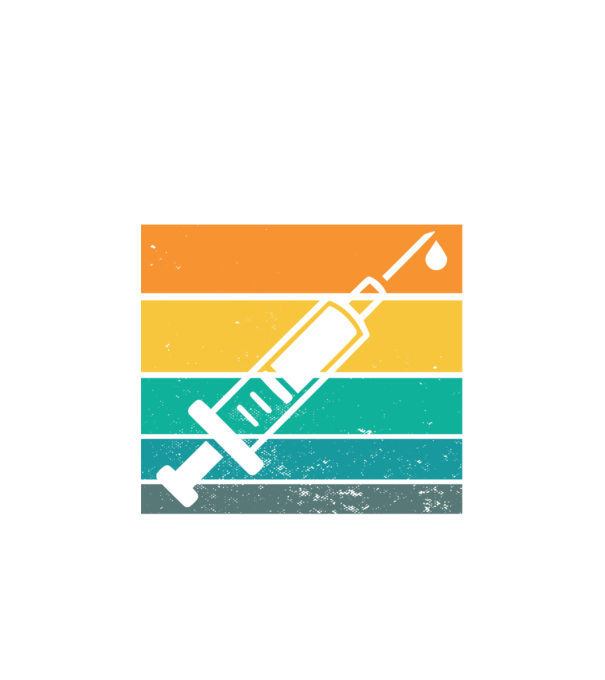 Don't wait vaccinate model alb pe tricou