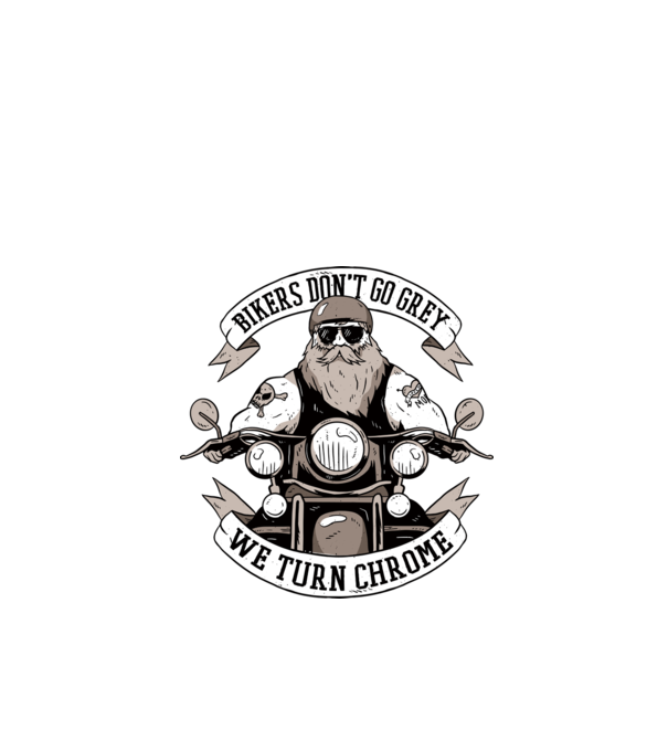 Motocicliștii nu devin cărunți model negru pe tricou