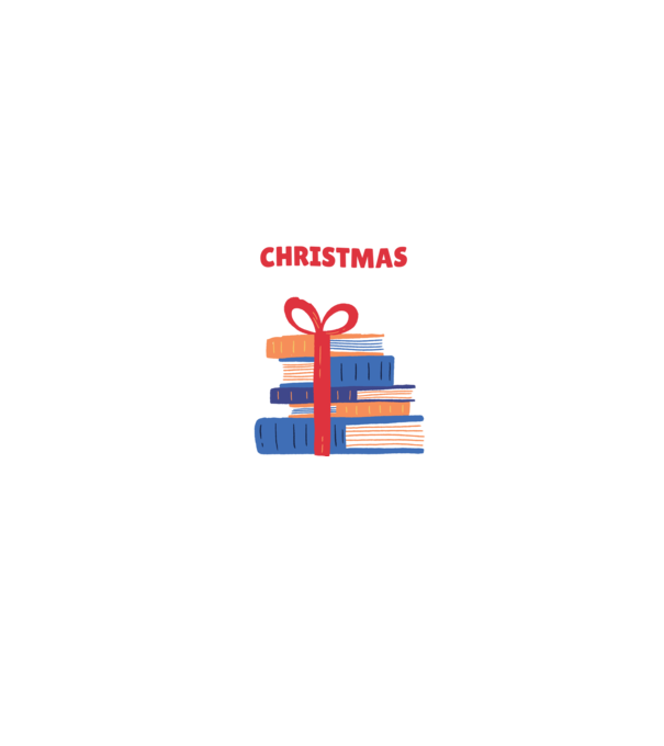 All I want for Christmas is Books tricou cu cărți model negru pe tricou