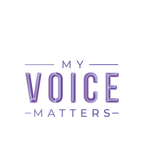 My Voice Matters de Ziua Femeii model alb pe tricou
