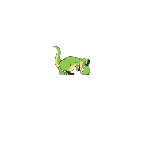 T-rex Push-up model gri pe tricou