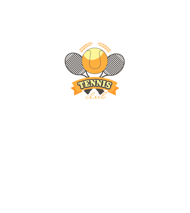 Tennis Club model gri pe tricou
