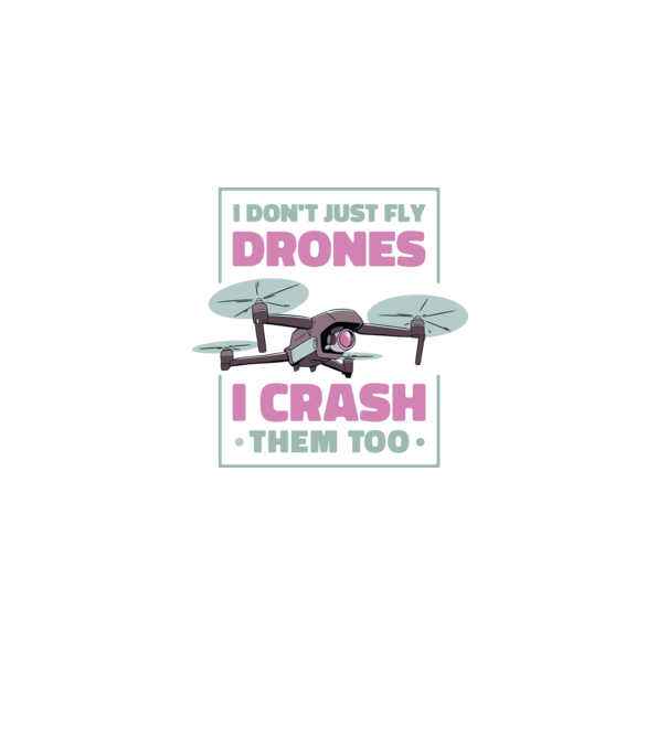 Tricou drone model alb pe tricou