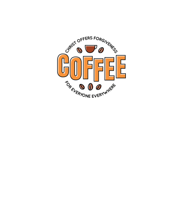 Cafea Iertare model gri pe tricou
