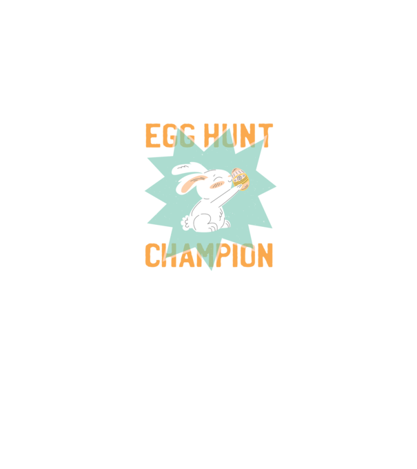 Egg Hunt Champion Campion la vânătoare de ouă model gri pe tricou