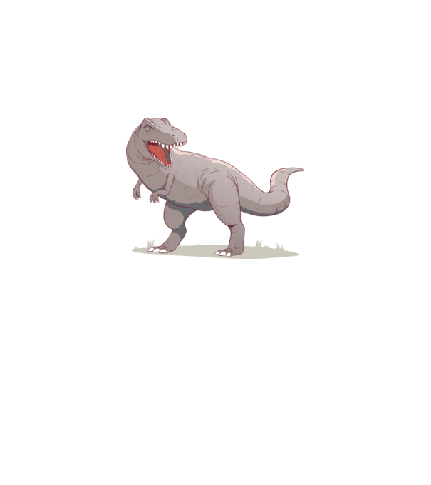 Dinozaur T-rex model negru pe tricou