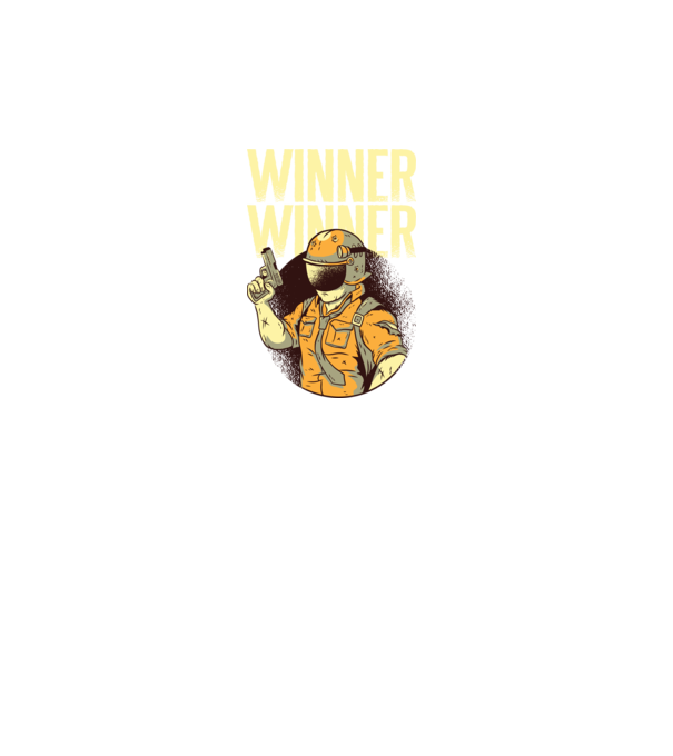 Winner Winner Chicken Dinner PUBG tricou model turcoaz pe tricou