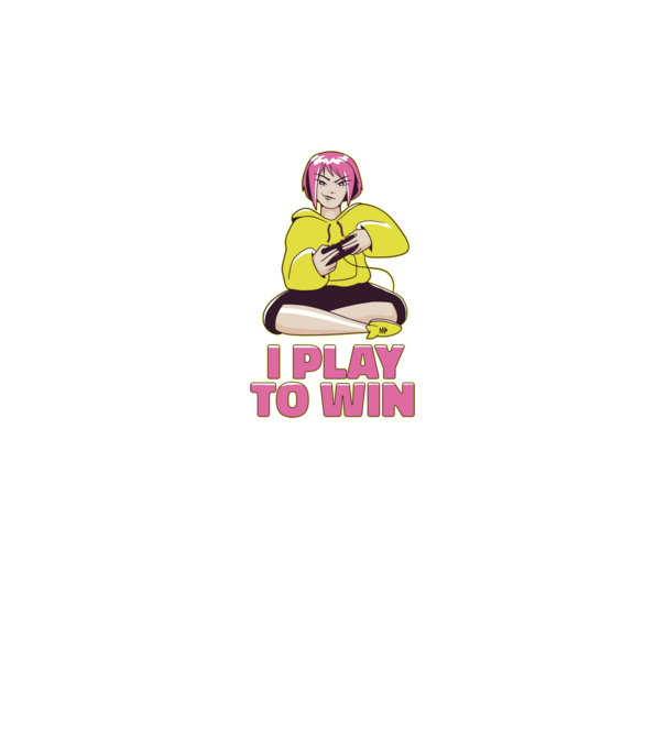 Anime fată Gamer model albastru închis pe tricou