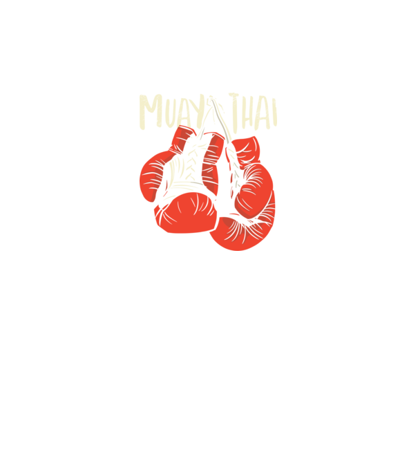 Muay Thai model gri pe tricou