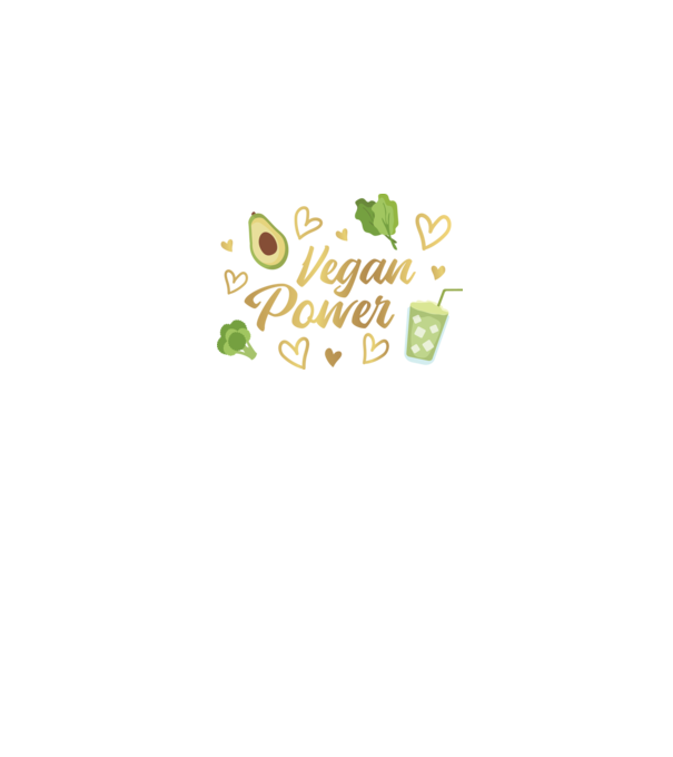 Vegan Power tricou vegan model albastru închis pe tricou