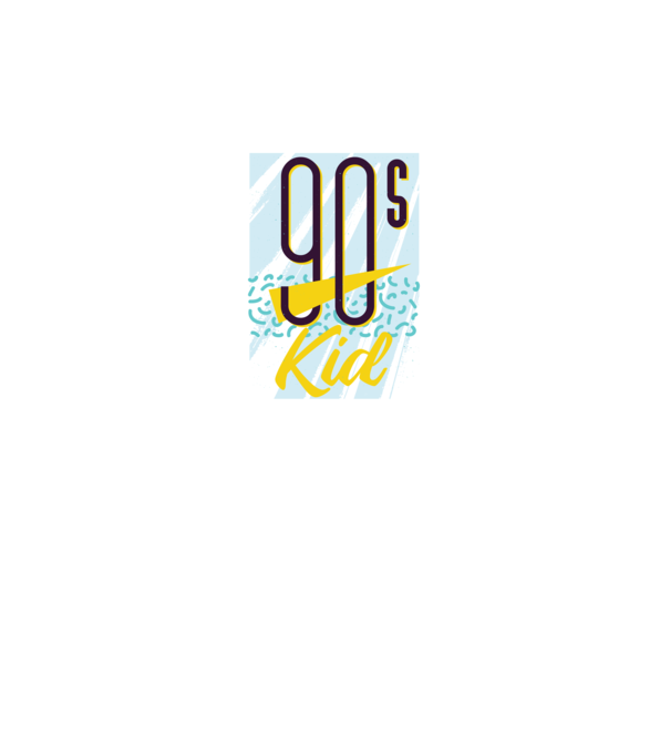 Retro 90s Kid model gri pe tricou
