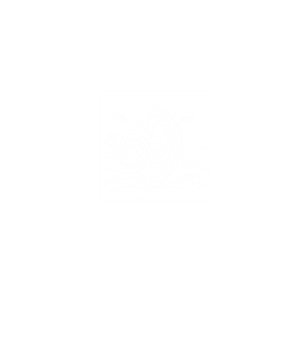 Ocean geometric model albastru jeanși pe tricou
