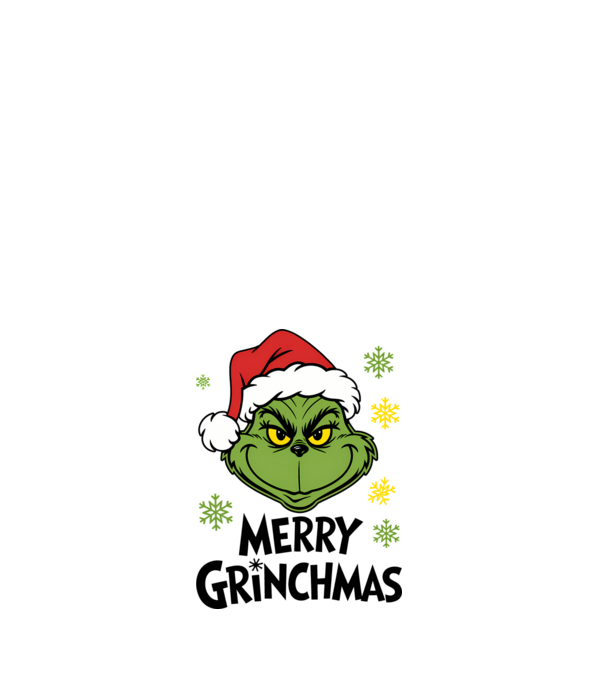 Merry Grinchmas Alb model alb pe tricou