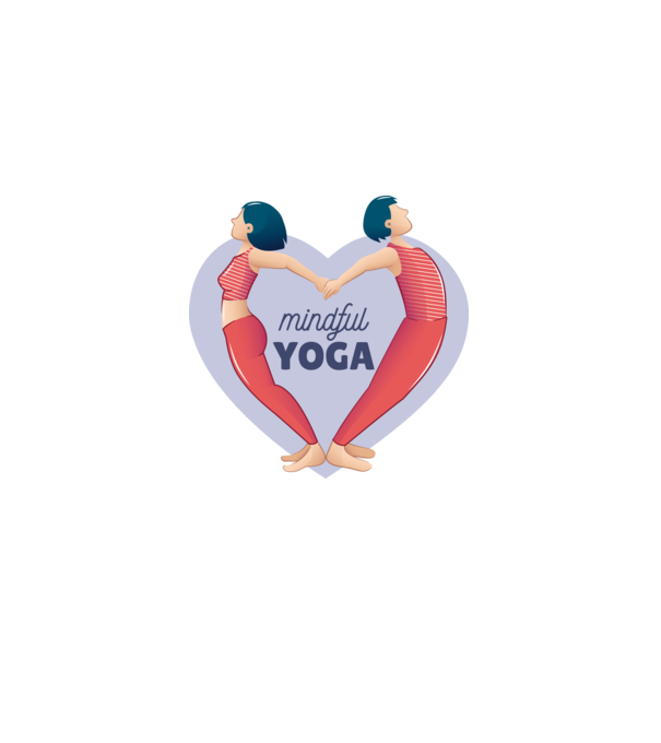 Dragoste Yoga - tricou Yoga model mov pe tricou
