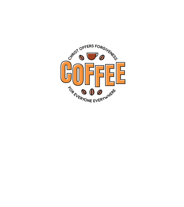 Cafea Iertare model gri pe tricou