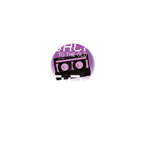 'Back to the 90s Înapoi în anii ''90' model albastru jeanși pe tricou